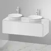 Image de Duravit White Tulip Meuble sous-vasque, 1 tiroir, WT4978B8585,