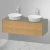 Image de Duravit White Tulip Meuble sous-vasque, 1 tiroir, WT4978BH5H2,