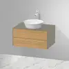 Image de Duravit White Tulip Meuble sous-vasque, 2 tiroirs, WT49850H5H2,