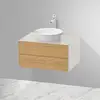 Image de Duravit White Tulip Meuble sous-vasque, 2 tiroirs, WT49850H539,