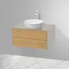 Image de Duravit White Tulip Meuble sous-vasque, 2 tiroirs, WT49850H560,