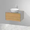 Image de Duravit White Tulip Meuble sous-vasque, 2 tiroirs, WT49850H592,