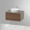 Image de Duravit White Tulip Meuble avec plan de toilette, WT4985077H2,