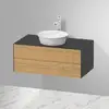 Image de Duravit White Tulip Meuble sous-vasque, 2 tiroirs, WT49860H558,