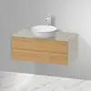 Image de Duravit White Tulip Meuble avec plan de toilette, WT49860H560,