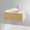 Image de Duravit White Tulip Meuble sous-vasque, 2 tiroirs, WT49860H585,