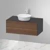 Image de Duravit White Tulip Meuble sous-vasque, 2 tiroirs, WT4986077H1,
