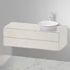 Image de Duravit White Tulip Meuble sous-vasque, 2 tiroirs, WT4987R3939,