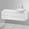 Image de Duravit White Tulip Meuble sous-vasque, 2 tiroirs, WT4987R8585,