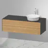 Image de Duravit White Tulip Meuble sous-vasque, 2 tiroirs, WT4987RH5H1,