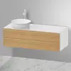 Image de Duravit White Tulip Meuble sous-vasque, 2 tiroirs, WT4987LH585,