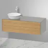 Image de Duravit White Tulip Meuble sous-vasque, 2 tiroirs, WT4987LH592,