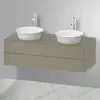Image de Duravit White Tulip Meuble sous-vasque, 2 tiroirs, WT4988BH2H2,