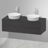Image de Duravit White Tulip Meuble sous-vasque, 2 tiroirs, WT4988B5858,