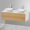 Image de Duravit White Tulip Meuble sous-vasque, 2 tiroirs, WT4988BH536,