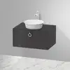 Image de Duravit White Tulip Meuble sous-vasque, 1 tiroir, WT49800H1H1,