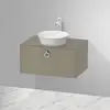 Image de Duravit White Tulip Meuble sous-vasque, 1 tiroir, WT49800H2H2,