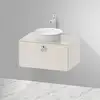 Image de Duravit White Tulip Meuble sous-vasque, 1 tiroir, WT498003939,