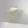Image de Duravit White Tulip Meuble sous-vasque, 1 tiroir, WT498006060,