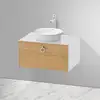 Image de Duravit White Tulip Meuble sous-vasque, 1 tiroir, WT49800H585,