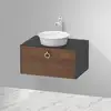 Image de Duravit White Tulip Meuble sous-vasque, 1 tiroir, WT4980077H1,