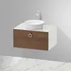 Image de Duravit White Tulip Meuble sous-vasque, 1 tiroir, WT498007739,