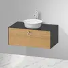 Image de Duravit White Tulip Meuble sous-vasque, 1 tiroir, WT49810H558,