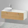 Image de Duravit White Tulip Meuble sous-vasque, 1 tiroir, WT4982LH536,