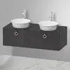 Image de Duravit White Tulip Meuble sous-vasque, 1 tiroir, WT4983BH1H1,