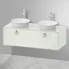 Image de Duravit White Tulip Meuble sous-vasque, 1 tiroir, WT4983B3636,
