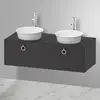Image de Duravit White Tulip Meuble avec plan de toilette, WT4983B5858,