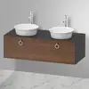 Image de Duravit White Tulip Meuble avec plan de toilette, WT4983B77H1,