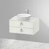 Image de Duravit White Tulip Meuble sous-vasque, 2 tiroirs, WT499003636,