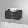 Image de Duravit White Tulip Meuble sous-vasque, 2 tiroirs, WT499005858,