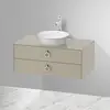 Image de Duravit White Tulip Meuble sous-vasque, 2 tiroirs, WT499106060,