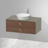 Image de Duravit White Tulip Meuble sous-vasque, 2 tiroirs, WT4991077H2,