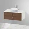 Image de Duravit White Tulip Meuble sous-vasque, 2 tiroirs, WT499107736,