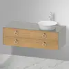 Image de Duravit White Tulip Meuble sous-vasque, 2 tiroirs, WT4992RH592,