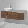Image de Duravit White Tulip Meuble sous-vasque, 2 tiroirs, WT4992L7792,