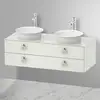 Image de Duravit White Tulip Meuble sous-vasque, 2 tiroirs, WT4993B3636,