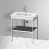 Image de Duravit White Tulip Support de lavabo, WT4543LH1H1,