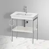 Image de Duravit White Tulip Support de lavabo, WT4543L3939,