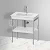 Image de Duravit White Tulip Support de lavabo, WT4543L8585,