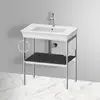 Image de Duravit White Tulip Support de lavabo, WT4546BH1H1,