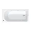 Image de Duravit D-Neo Baignoire balnéo rectangulaire, 760471000JP1000,