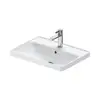 Image de Duravit D-Neo Vasque à encastrer par-dessus, 0357600027,