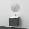 Image de Duravit D-Neo Meuble avec vasque et miroir, DE010904949,