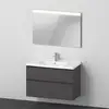 Image de Duravit D-Neo Meuble avec vasque et miroir, DE011404949,