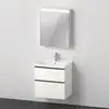 Image de Duravit D-Neo Meuble avec vasque et armoire de toilette, DE0115L2222,