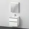 Image de Duravit D-Neo Meuble avec vasque et armoire de toilette, DE0115R1818,